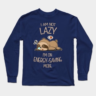 ENERGY SAVING MODE Long Sleeve T-Shirt